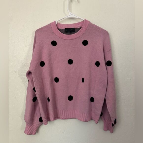 Premise polka dot sweater size small super soft - Picture 1 of 3